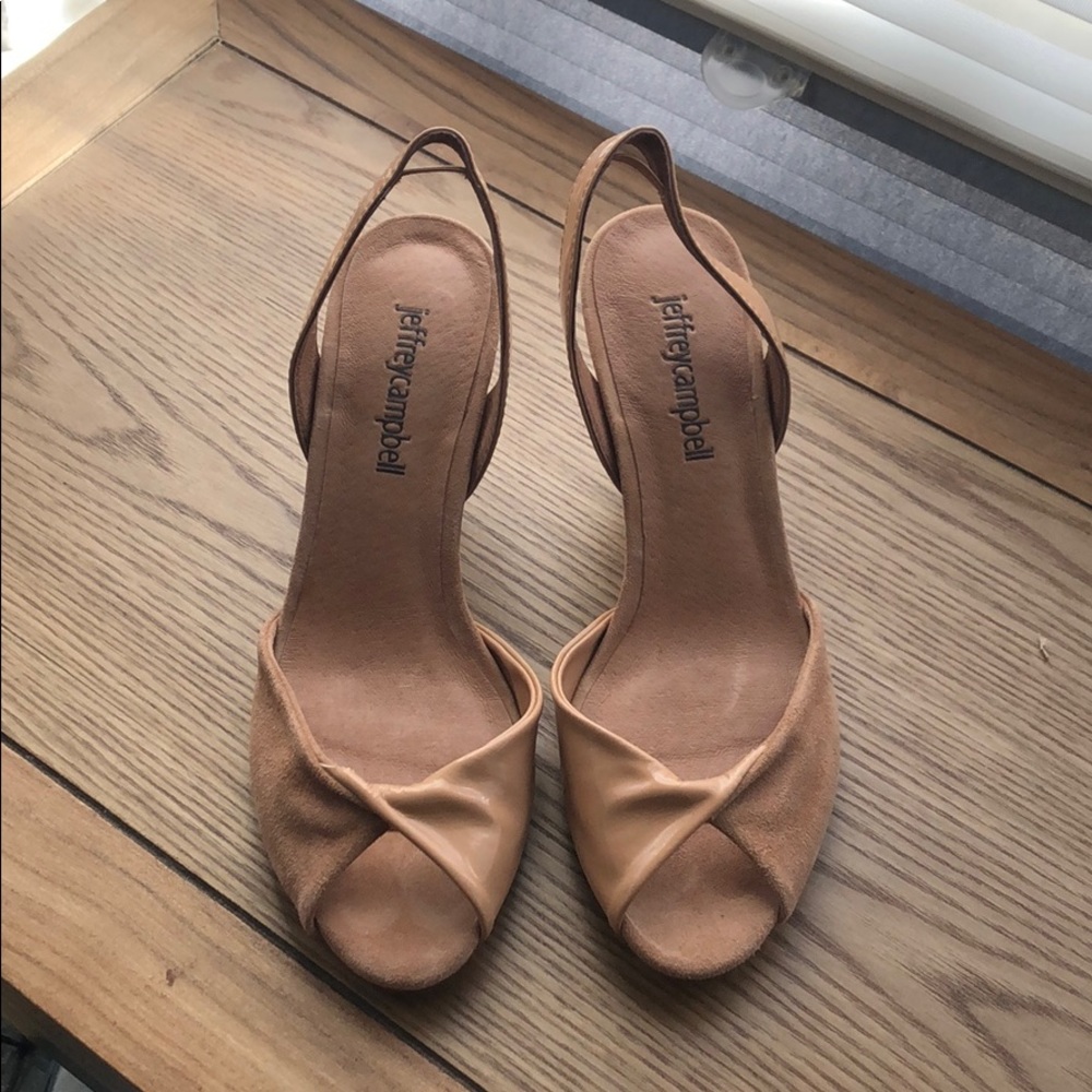 Jeffrey Campbell Siyana kitten heel sandals